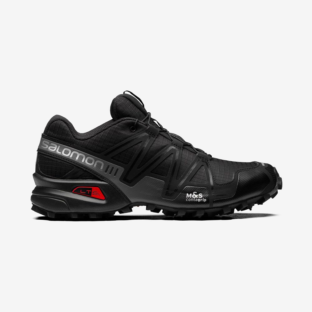 Baskets Salomon Homme Noir - Salomon SPEEDCROSS 3 - France (3605-CTQGP)